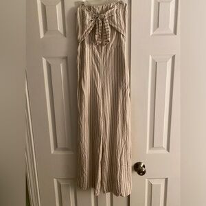 Abercrombie and Fitch linen jumpsuit
